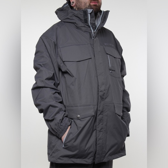 686 Men's Authentic Smarty Form Gray Jacket Size Small - Picture 3 of 10